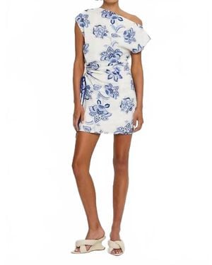 Kivari Chiara Mini Dress - Blue