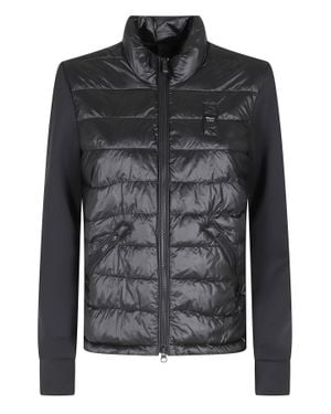 Blauer Haskel Mandarin Collar Zippered Polyamide Down Jacket - Black