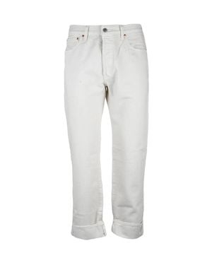 Levi's Cotton Straight Jeans - Gray