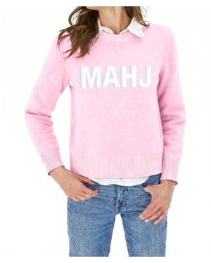 Duffield Lane Mahj Sweater - Pink