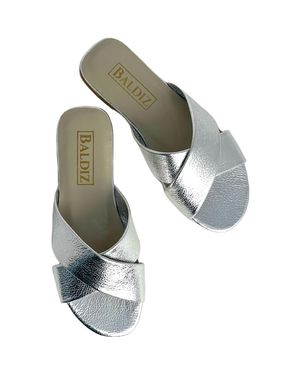 Baldiz Kate Slide Sandal - Green