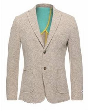 Berna Single Breasted Blazer - Natural