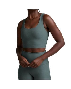 Beyond Yoga Twister Cropped Tank Top - Black