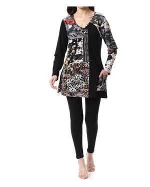 parsley & sage Monroe Pocket Tunic - Black
