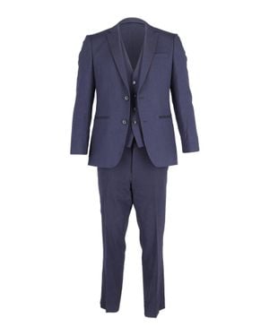 BOSS Three-Piece Suit Set - Blue