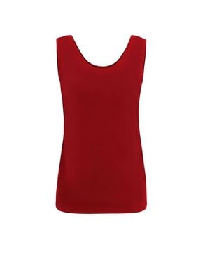 Dolcezza Basic Tank Top - Red