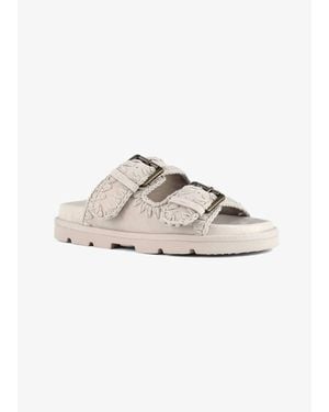 Mou Low Bio Sandal - White