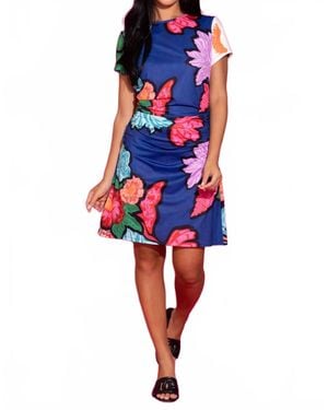 Alden Adair Andy Dress - Blue