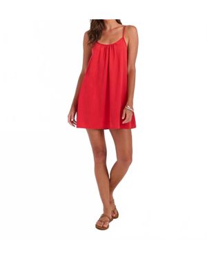 Volcom Baby Cakes Mini Dress - Red