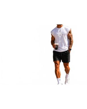 Kinetix Thunder Palm Muscle Tee - Black
