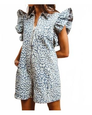 Bibi The Sue Romper - Blue