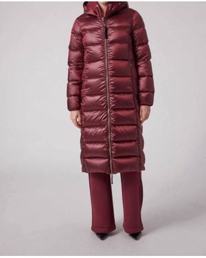 Parajumpers Rindou Hooded Down Jacket - Red