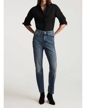 Mavi New York Straight Leg Jeans - Blue