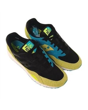 Saucony Shadow 6000 Mushroom Pack Low Top Sneakers - Green