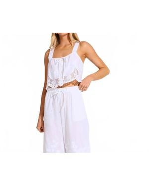 Vitamin A Flora Tank - White