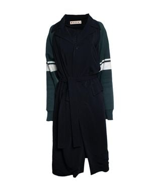 Marni Coat With Sleeves - Black