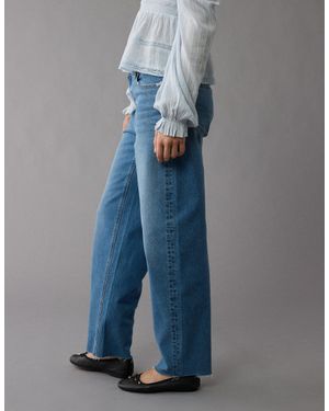 Jegging Bleu Jean American Eagle Taille 4 - Stretch Vieilli, élasthanne - Longueur 31 - Occasion Très Bon état