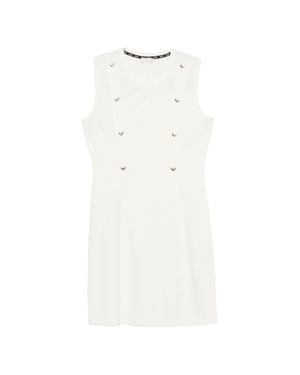 Liu Jo Milk Stud Detail Day Dress - White