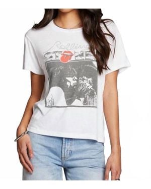 Chaser Brand Mick And Keith Rolling Stones Graphic Tee - Gray