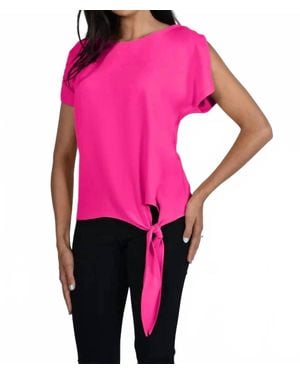 FRANK LYMAN Woven Top - Pink