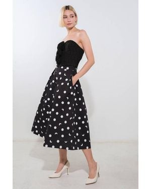 TRUEDAMES Lift's Gifts Woven Skirt - White