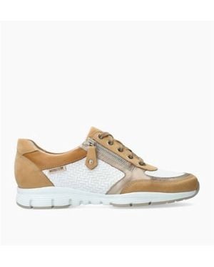 Mephisto Ylona Zipper Sneaker - Brown