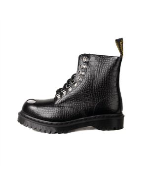 Dr. Martens 1460 Pascal Steel Toe Boot - Black