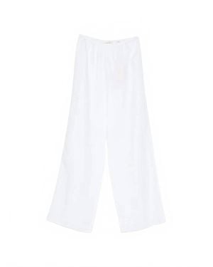 Doen Lavon Linen Pant - White