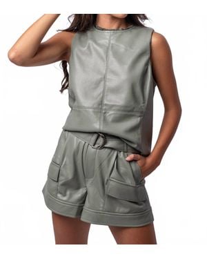 Melissa Nepton Blanca Top - Gray