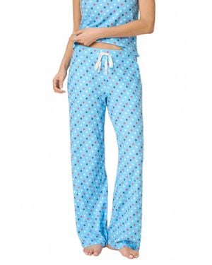 Pj Salvage Star Spangled Summer Pajama Pants - Blue