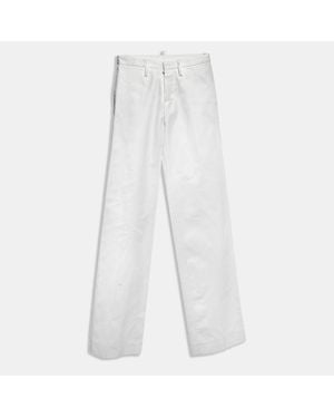 DSquared² Denim High Rise Jeans M/Waist - White