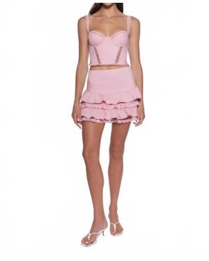 Peixoto Sasha Corset Top Proper - Red