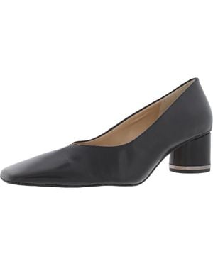 Franco Sarto Pisa Padded Insole Square Toe Pumps - Gray
