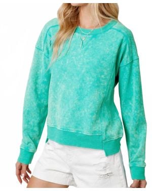 Mystree Jasmine Sweatshirt - Blue