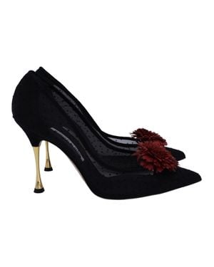 Manolo Blahnik Sohemias 105 Pointed-Toe Pumps - Black