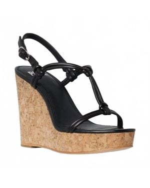 PAIGE Taylor Platform Wedge Sandal - Blue