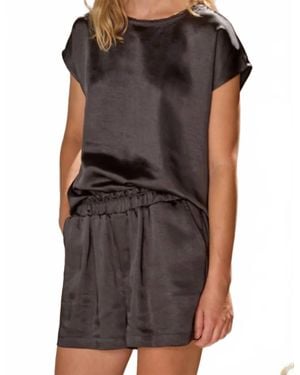 Melissa Nepton Lauren Pull-On Short - Black