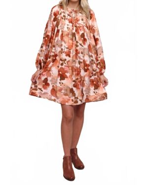 Haptics Hanna Mini Dress - Orange