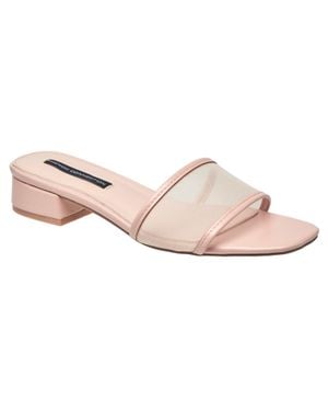 French Connection Ladies Pierre Mesh Sandal - Pink