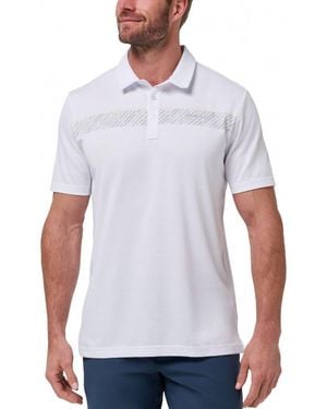 Travis Mathew Landline Golf Polo Short - White