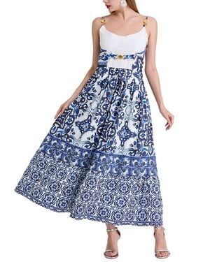 Kaimilan Maxi Dress - Blue