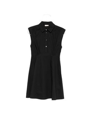 Liu Jo Buttoned Sleeveless Day Dress - Black