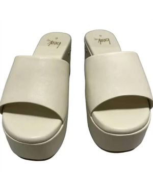 Beek Prinia Jute Sandals - Green