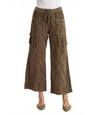 XCVI Heta Corduroy Cargo Pant - Brown