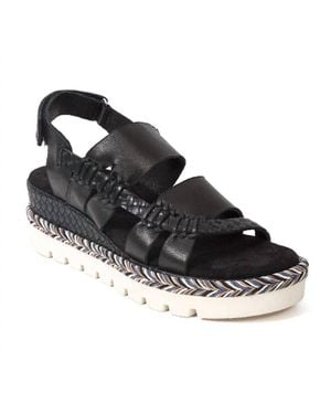 Jambu Delight Wedge Sandal - Black
