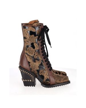 Chloe boots lace up hotsell