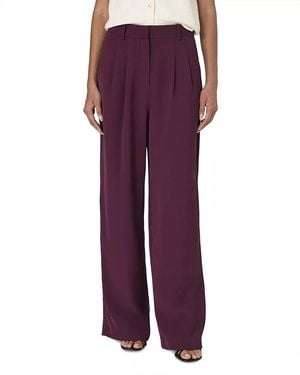 French Connection Harrie Suiting Trouser - Purple
