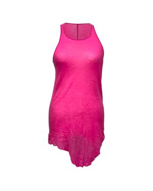 Rick Owens Asymmetric Tank Top - Pink