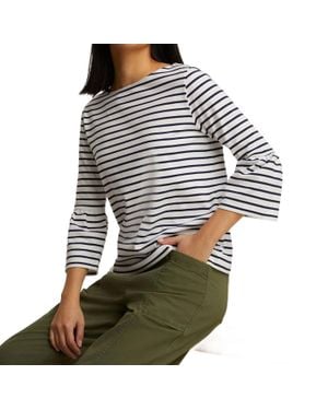 Draper James Corey Bell Sleeve Top - Multicolor