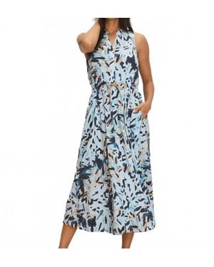 NIC+ZOE Garden Shade Sienna Dress - Blue
